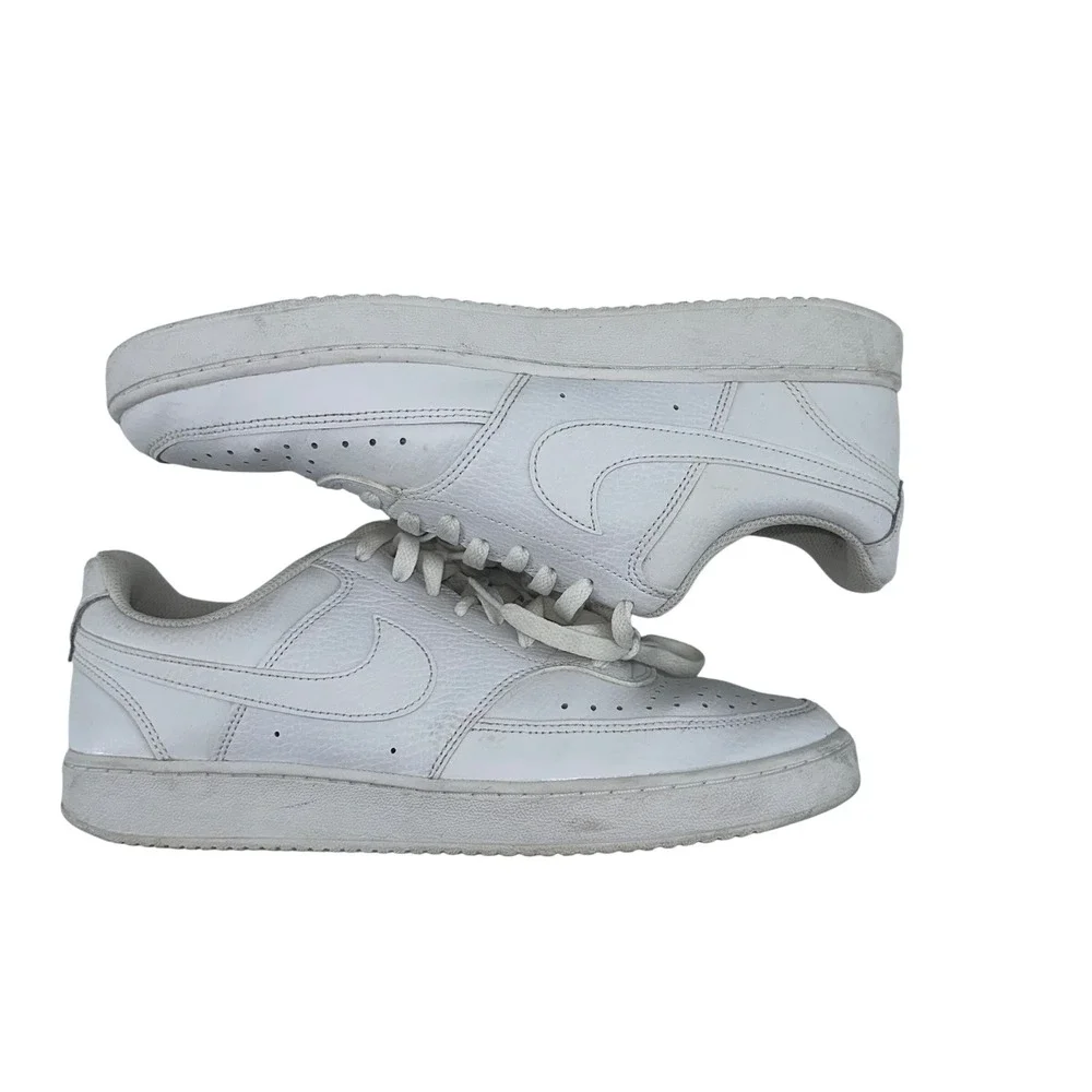 Nike Court‎ Vision Low Women White Sneakers Sizes 10.5 Streetwear CD5434 100